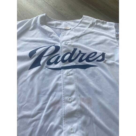 San Diego Padres Jersey Mens XL White 23 Gonzalez Stadium Promo - Picture 4 of 5